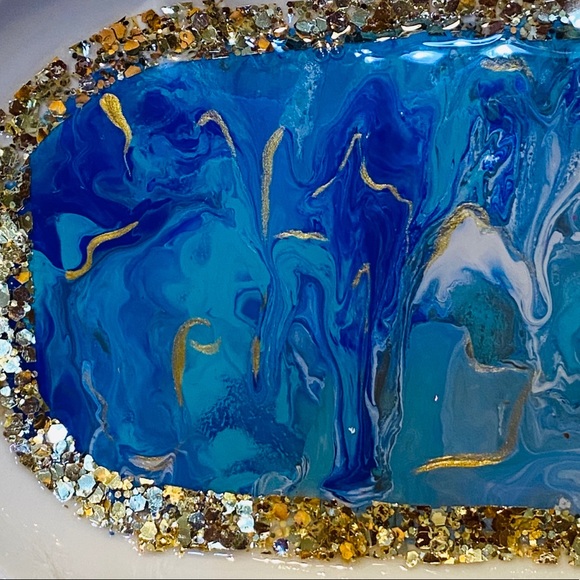 Hand made Decorative platter - Picture 3 of 5